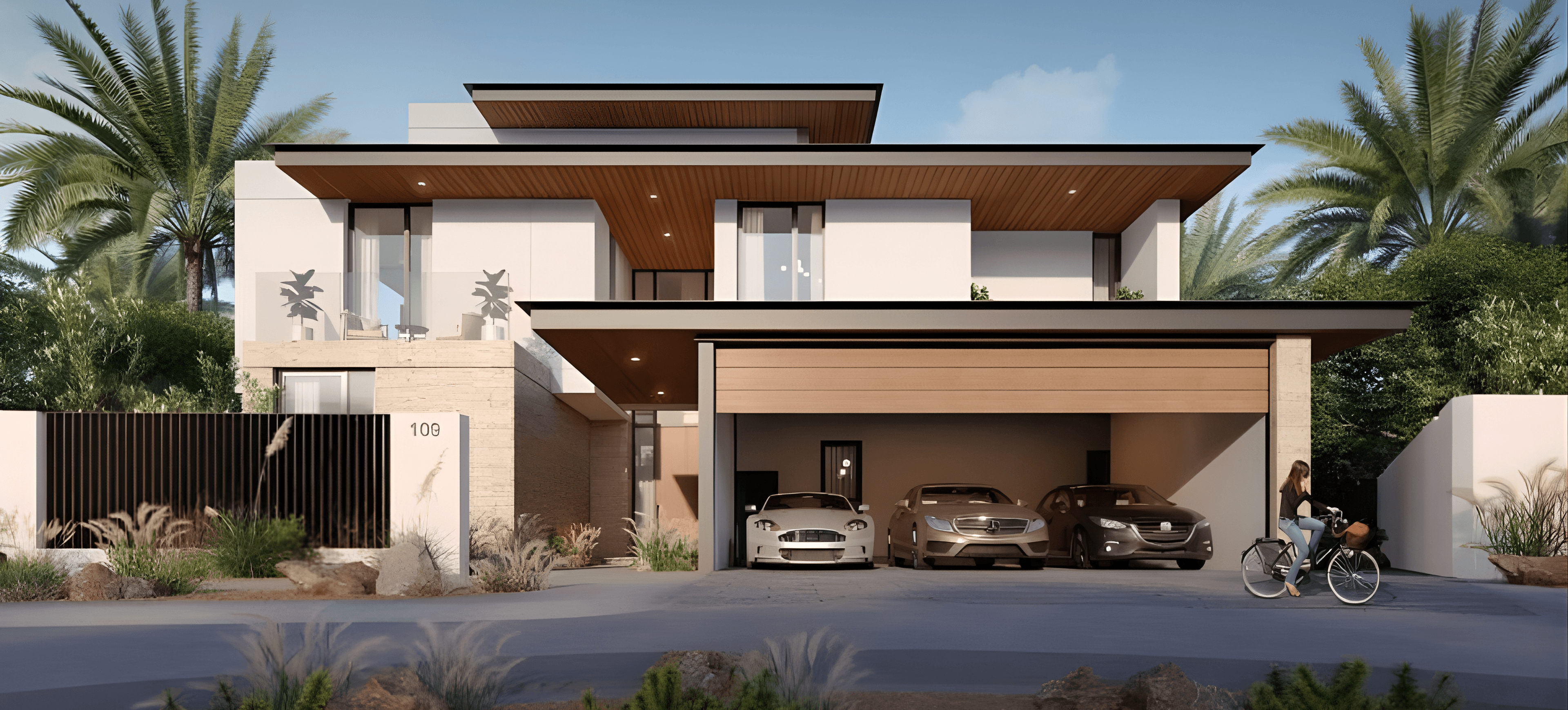 Luxurious Villa Exterior